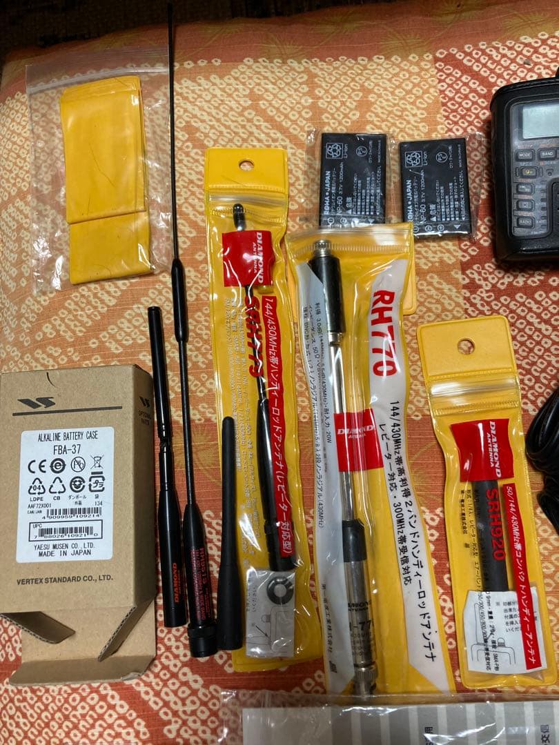 YAESU VX-3 受信機 無線機 付属品多数