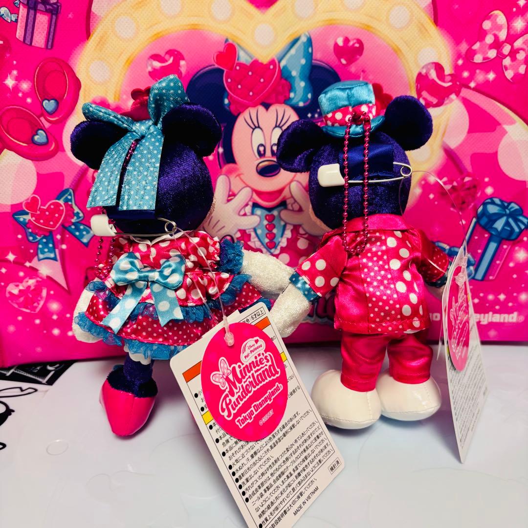 【匿名配送】　パルパルーザ　ぬいぐるみバッジ　ミニーのファンダーランド　2026