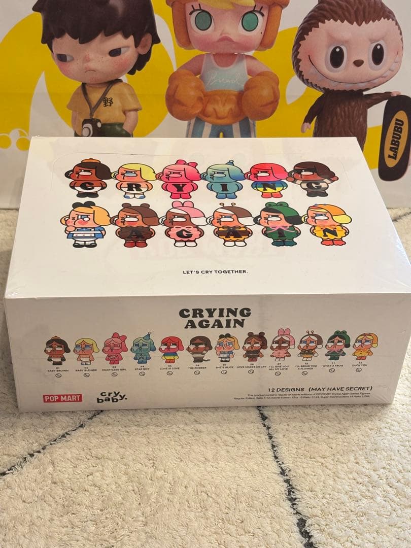 Amazon.co.jp: POP MART CRYBABY Crying Again シリーズ【アソート