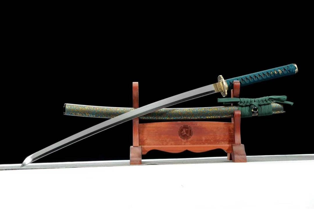 風袖打刀 漆木鞘下緒付 美術刀 刀装具 模擬刀 日本刀 模造刀 鑑賞用 武具