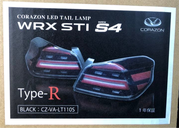 CORAZON LED テールランプ スバル WRX STI&S4 美品 CORAZON コラゾン