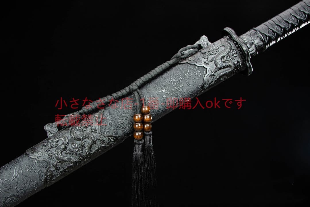 青羽唐横刀-高性能ステンレス鋼 武具 刀装具 日本刀 唐剣  模造刀  居合刀