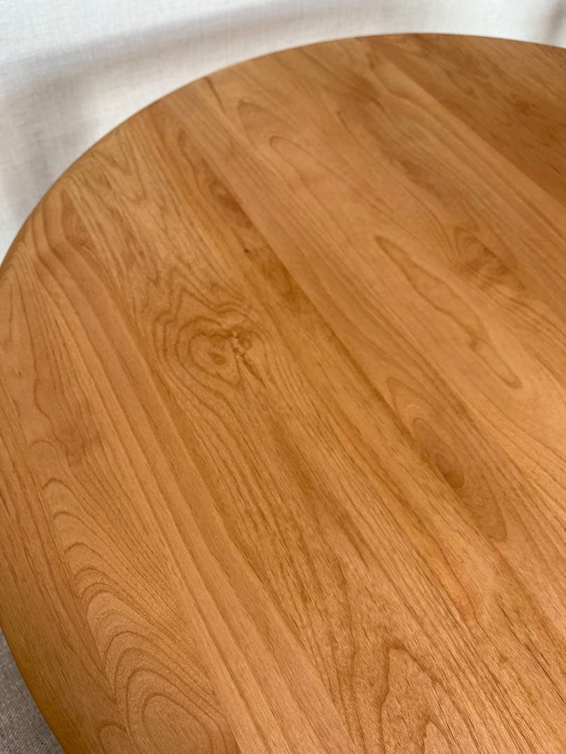 モモナチュラル　円形ダイニングテーブル 直径950mm