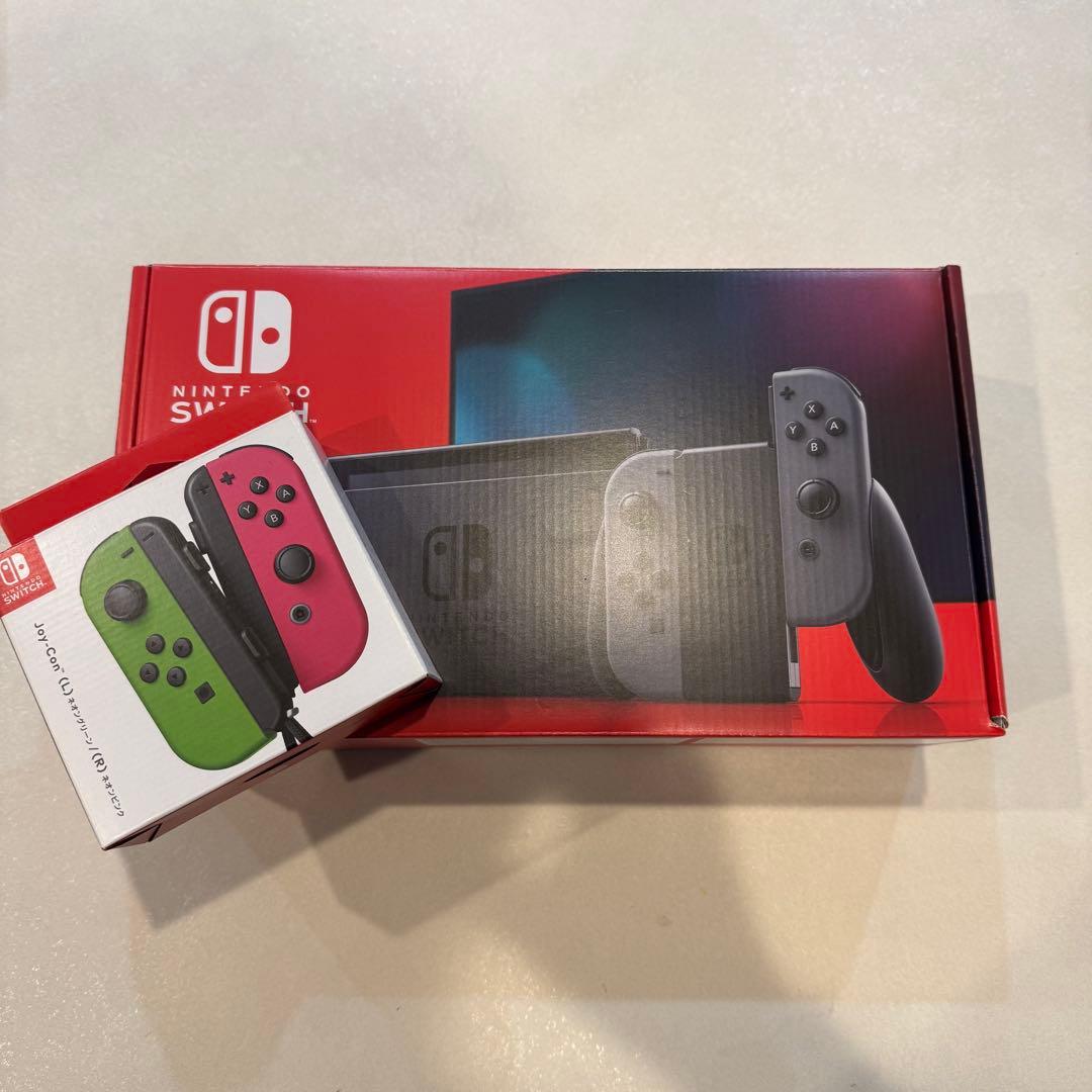 A*i様 Nintendo Switch + Joy-Con ネオングリーン/ネ