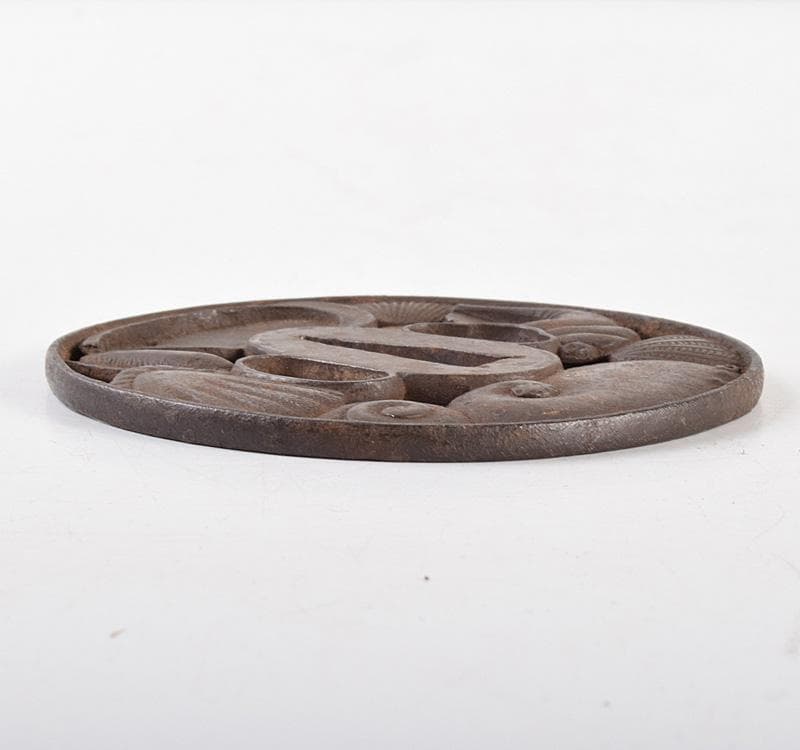 武具　刀装具　古鉄　鍔　V　R4876