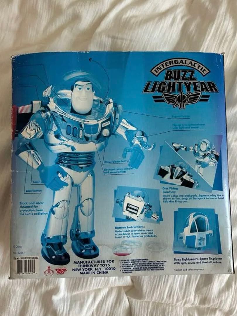 バズライトイヤー トーキングアクションフィギュア ★レア