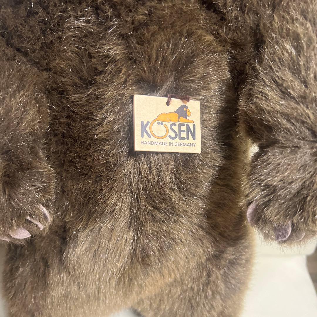 希少 ケーセン社ドイツ手作りクマ ぬいぐるみ - ぬいぐるみオンライン