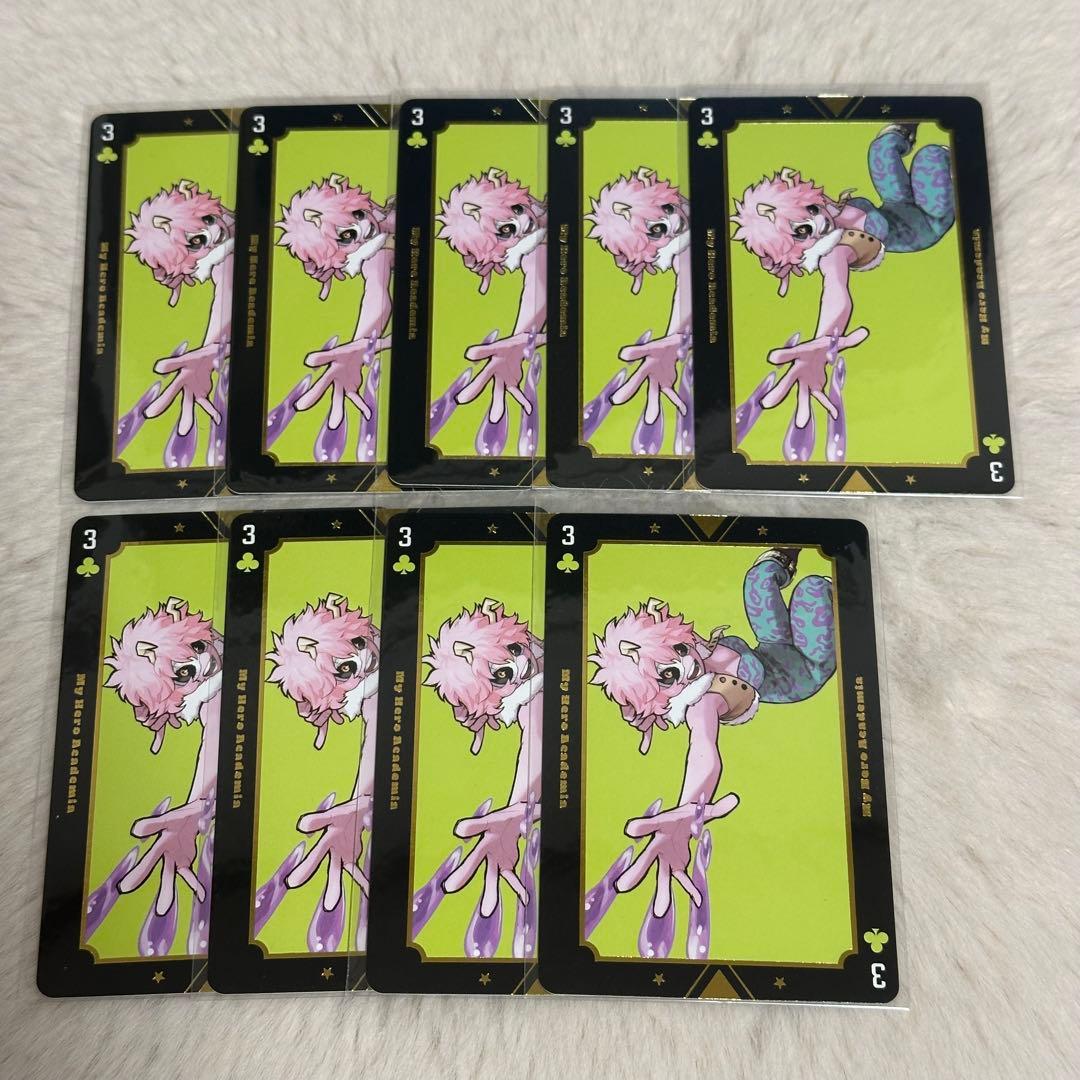 僕のヒーローアカデミア展 箔押しトランプ ♧3 芦戸三奈 - メルカリ