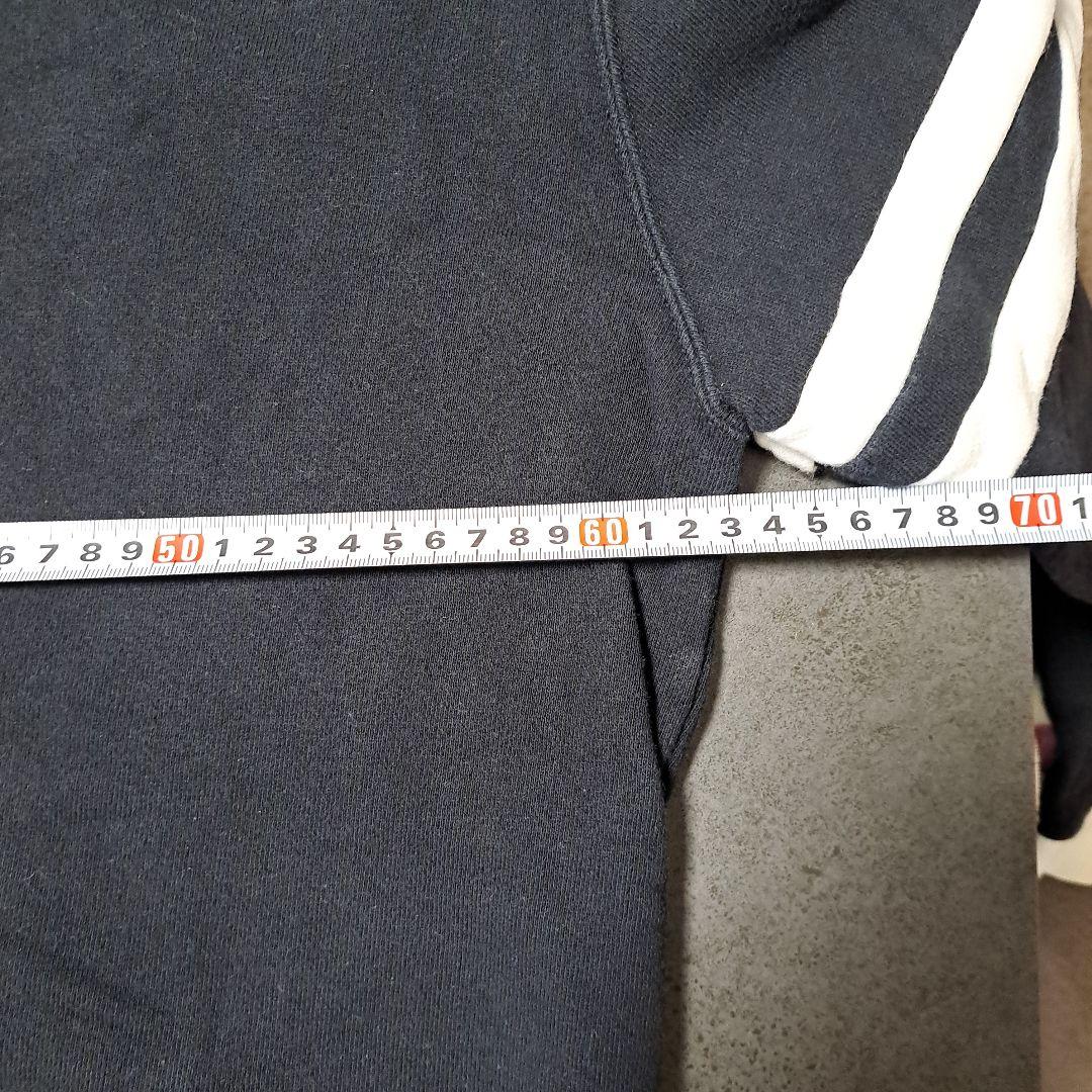 クロノスCRONOSフード付きパーカー ブラックスウェット