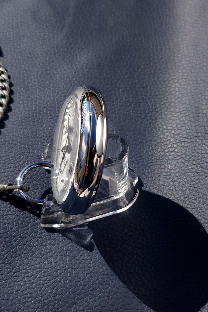 【稼働】上越新幹線開業記念 刻印あり セイコー SEIKO 鉄道時計 懐中時計