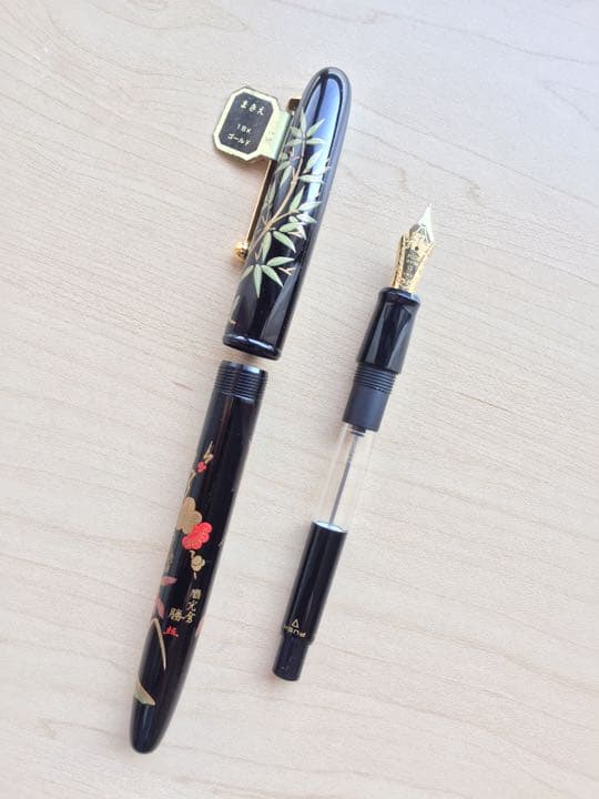 パイロット 蒔絵万年筆 パイロット蒔絵万年筆、御所車 詳細ページ