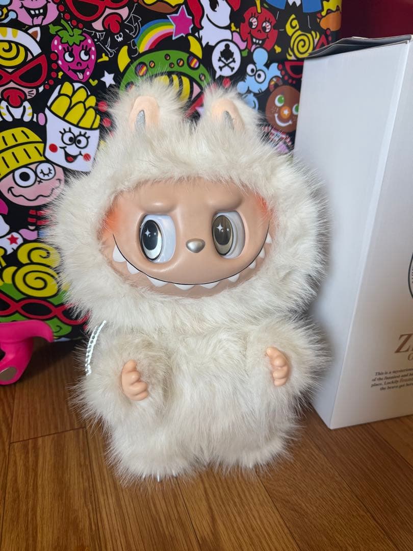 ♡訳あり,数量限定♡ジモモ ぬいぐるみ 38cm 箱 頭キーホルダー おまけ