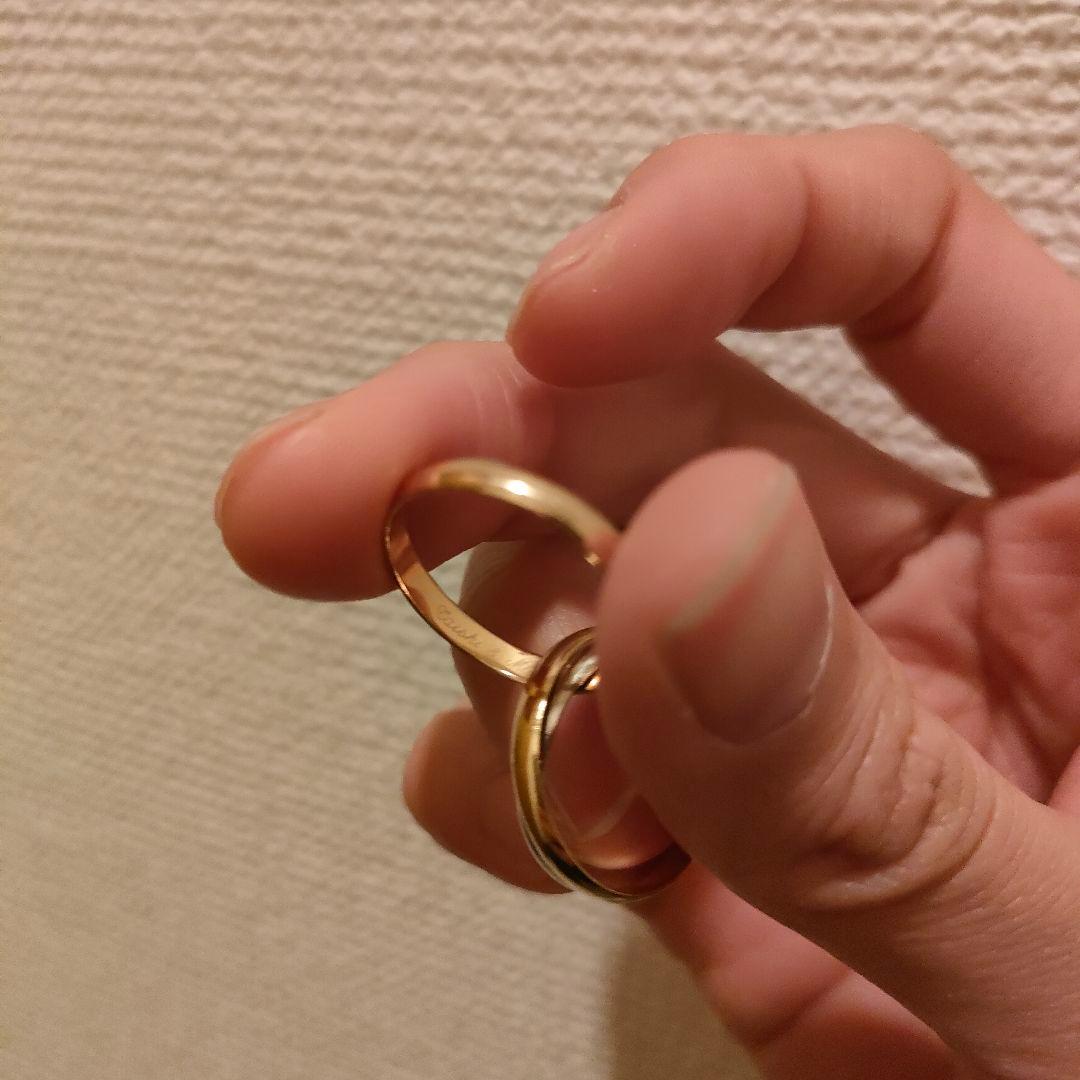 c*y様 カルティエ　トリニティリング　3連 リング 52