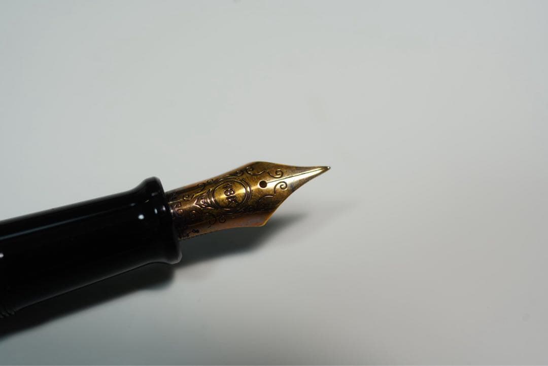 AURORA アウロラ HIMALAYA ヒマラヤ 万年筆 EF 美品 】AURORA 別注AURORA