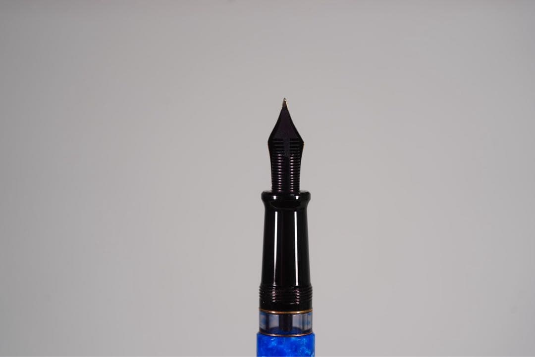 AURORA アウロラ HIMALAYA ヒマラヤ 万年筆 EF 美品 】AURORA 別注AURORA