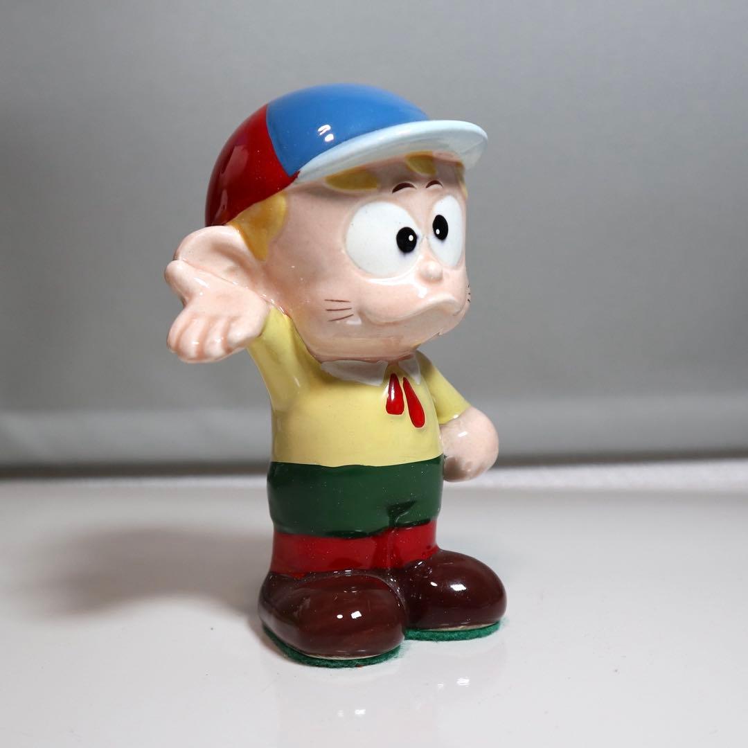 80年代　怪物くん 陶器製 貯金箱 フィギュア 小学館　藤子不二雄