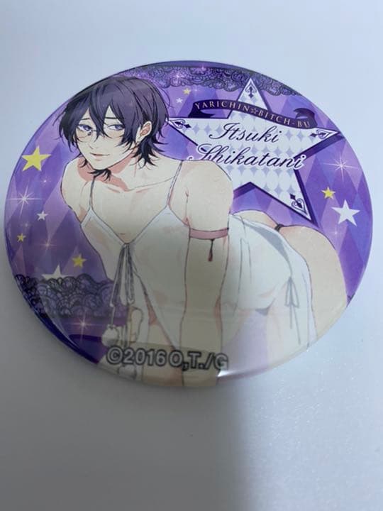 鹿谷樹 缶バッジ