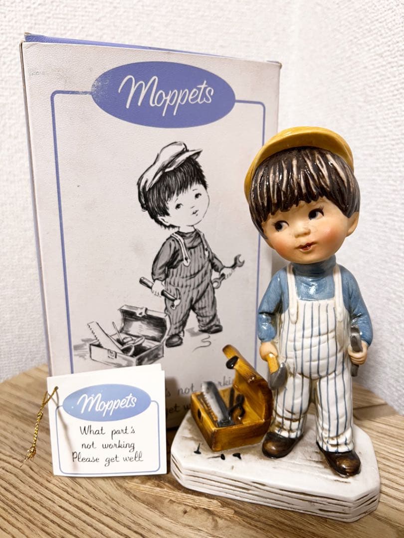 1973年製　マペット社　フィギュリン 最高陶磁器　ハンドメイド