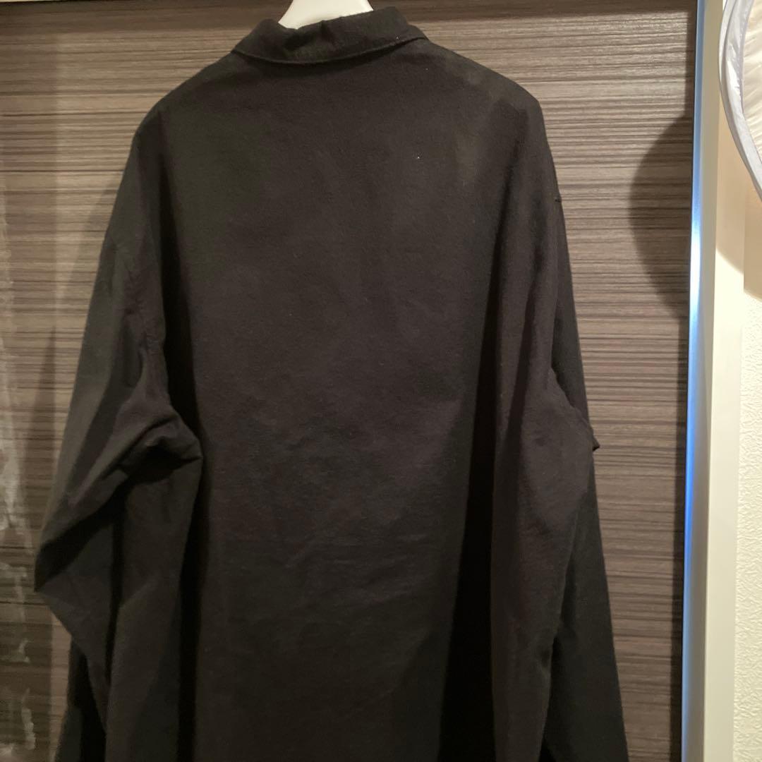 25AW COMOLI コモリ コットンネル シャツジャケット ブラック　2