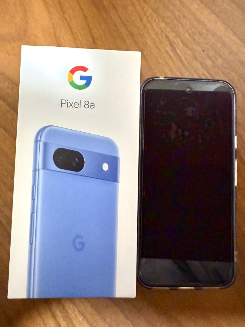 Google Pixel 8a 青色 本体 充電器付き SIMフリー