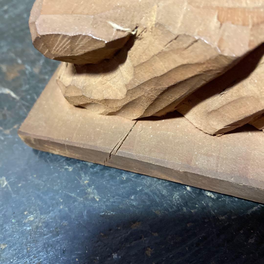 仏師 立川金禄作 木彫狛犬一対セット - メルカリ