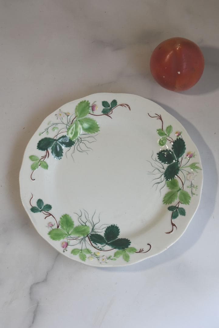 ジョルジュ・サンドのいちご皿 FRAISE クレイユモントロー C *状態良