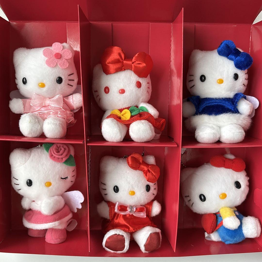 ハローキティ35周年ぬいぐるみNTT電報メモリアルボックス