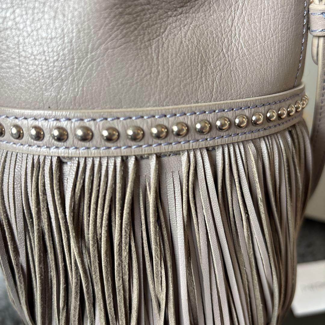 J&M DAVIDSON カーニバル フリンジ チェーン ハンドバッグ