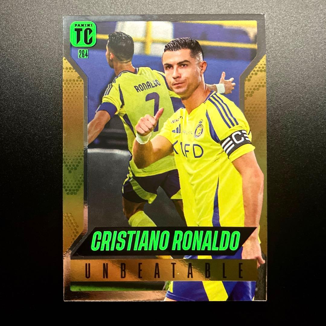 希少サッカーカード クリスティアーノロナウド クリロナ アルナスル