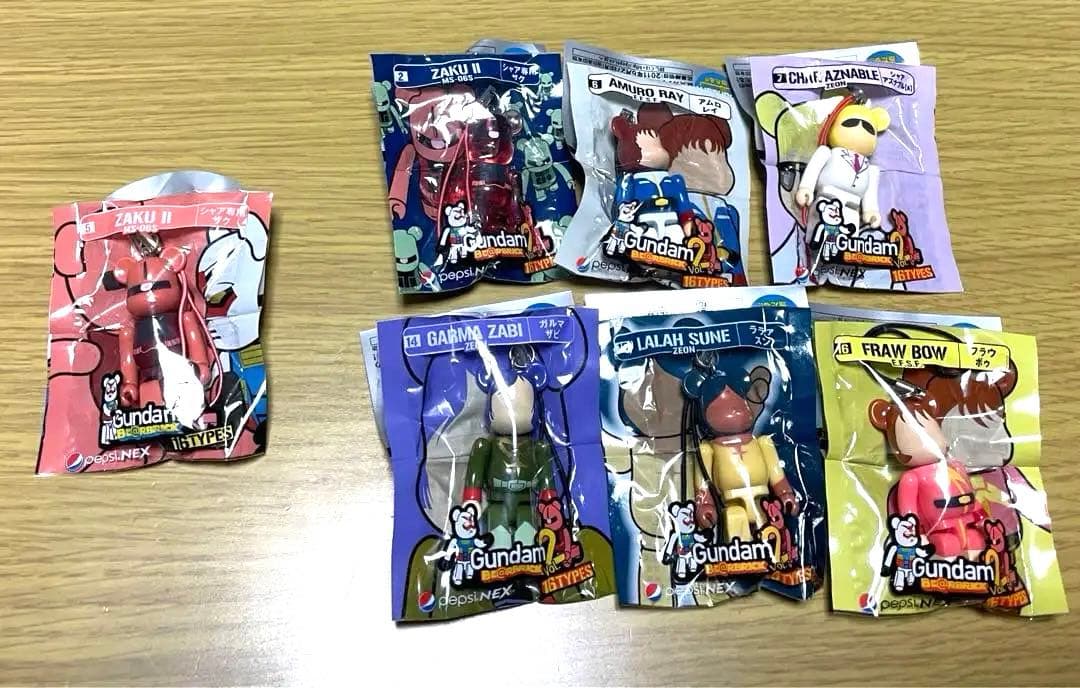 未開封‼️ ベアブリック ガンダム 7個セット - メルカリ