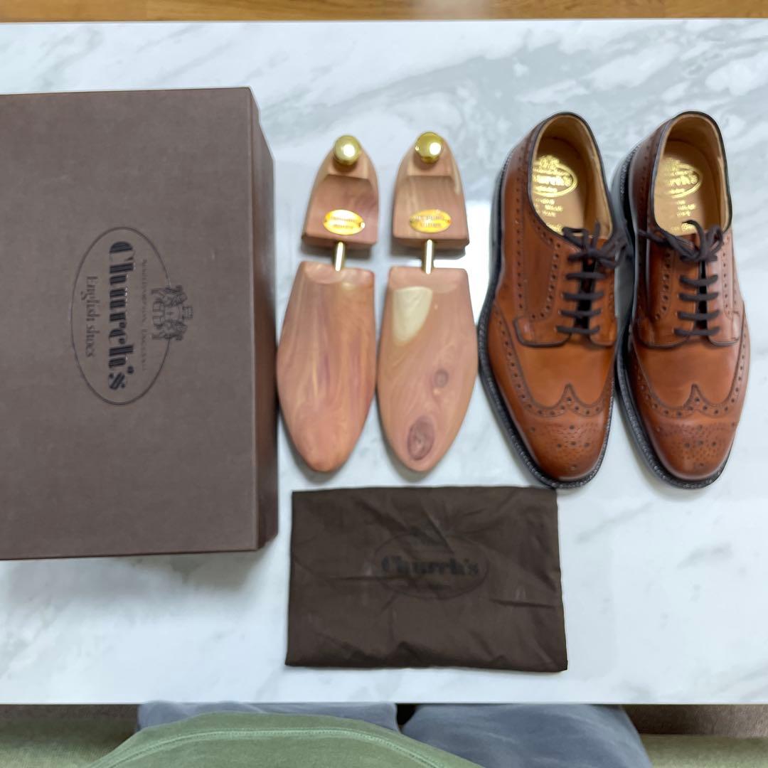 Church's／チャーチ　グラフトン　WALNUT ウイングチップ