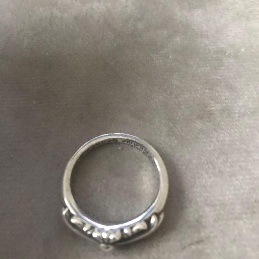 クロムハーツ ベビークラシックフローラルクロスらリング