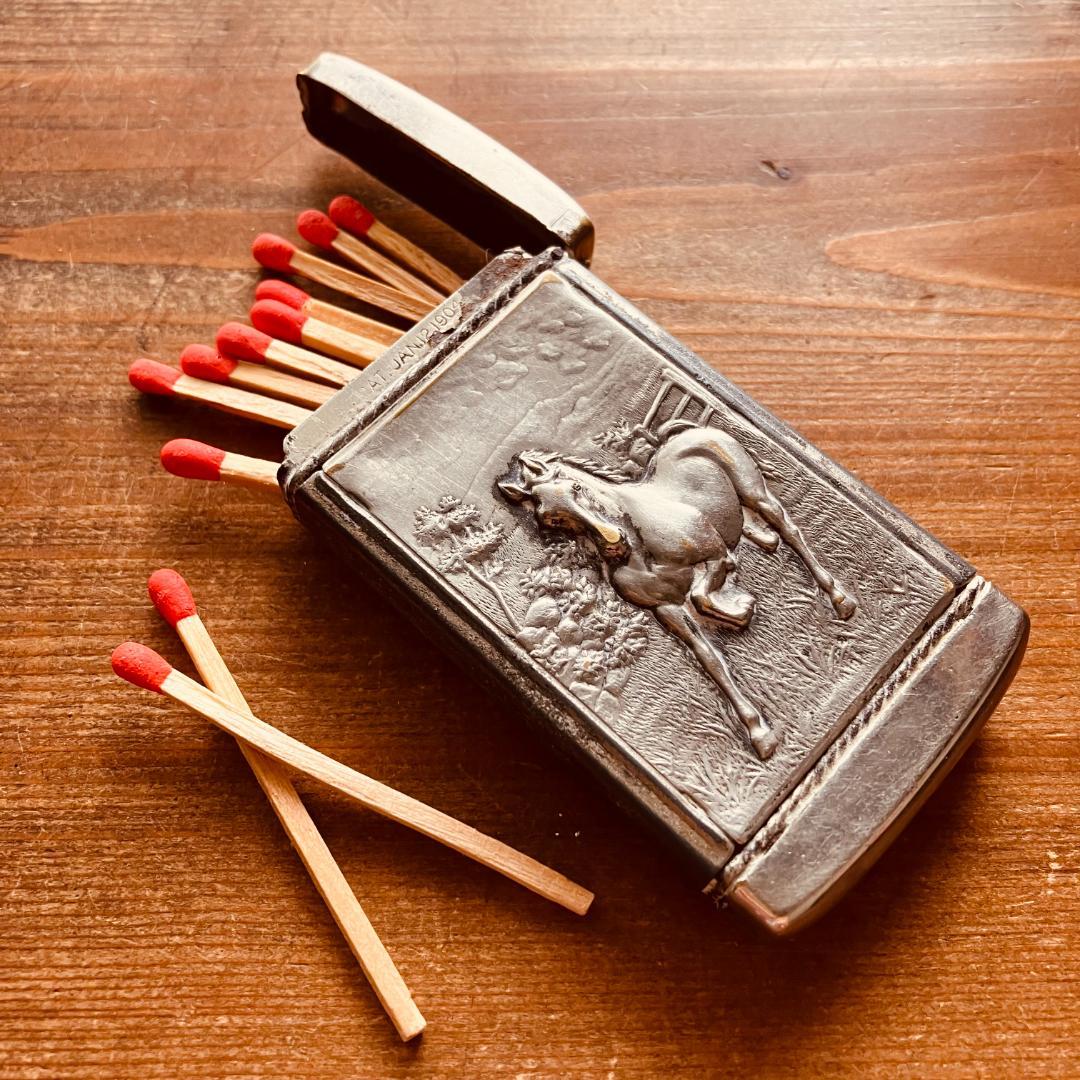 USAマッチケース／1910s antique／アメリカ／Match Safe - メルカリ
