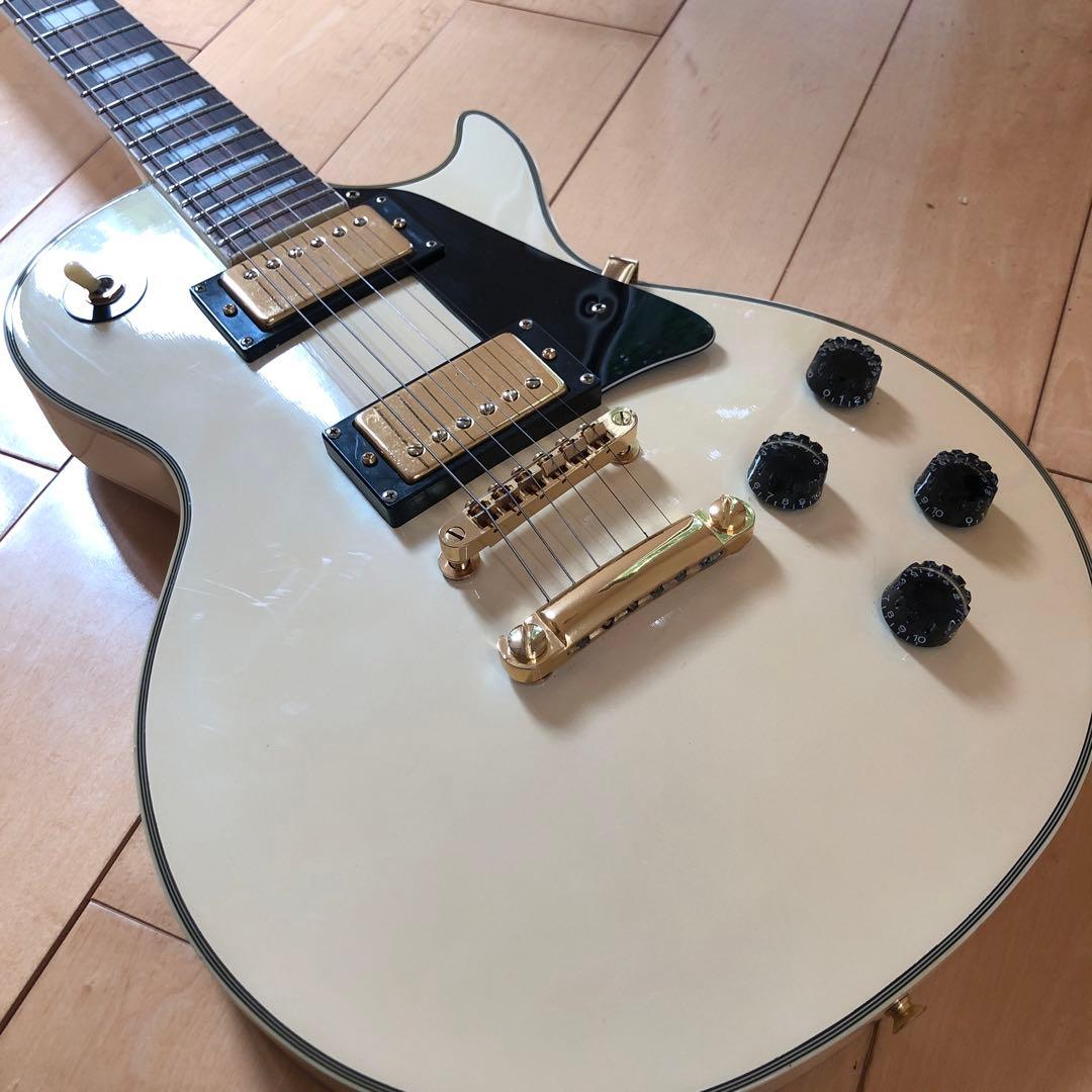 BUROZE ブローズ Les Paul Custom タイプ ホワイト