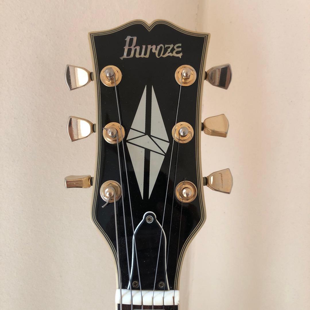 BUROZE ブローズ Les Paul Custom タイプ ホワイト