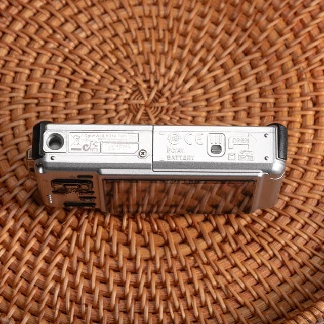 防水カメラ】PENTAX optio W80 グレー 動作確認済 スマホ転送