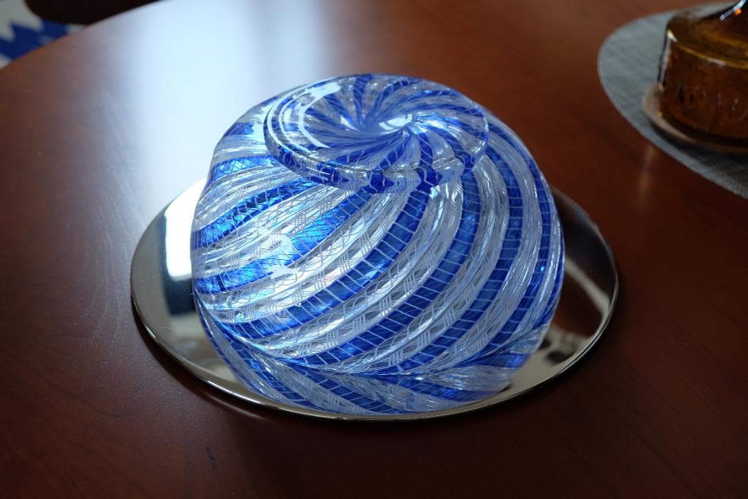 ベネチアンガラス レースガラス 検/舩木倭帆/藤田喬平/倉敷ガラス