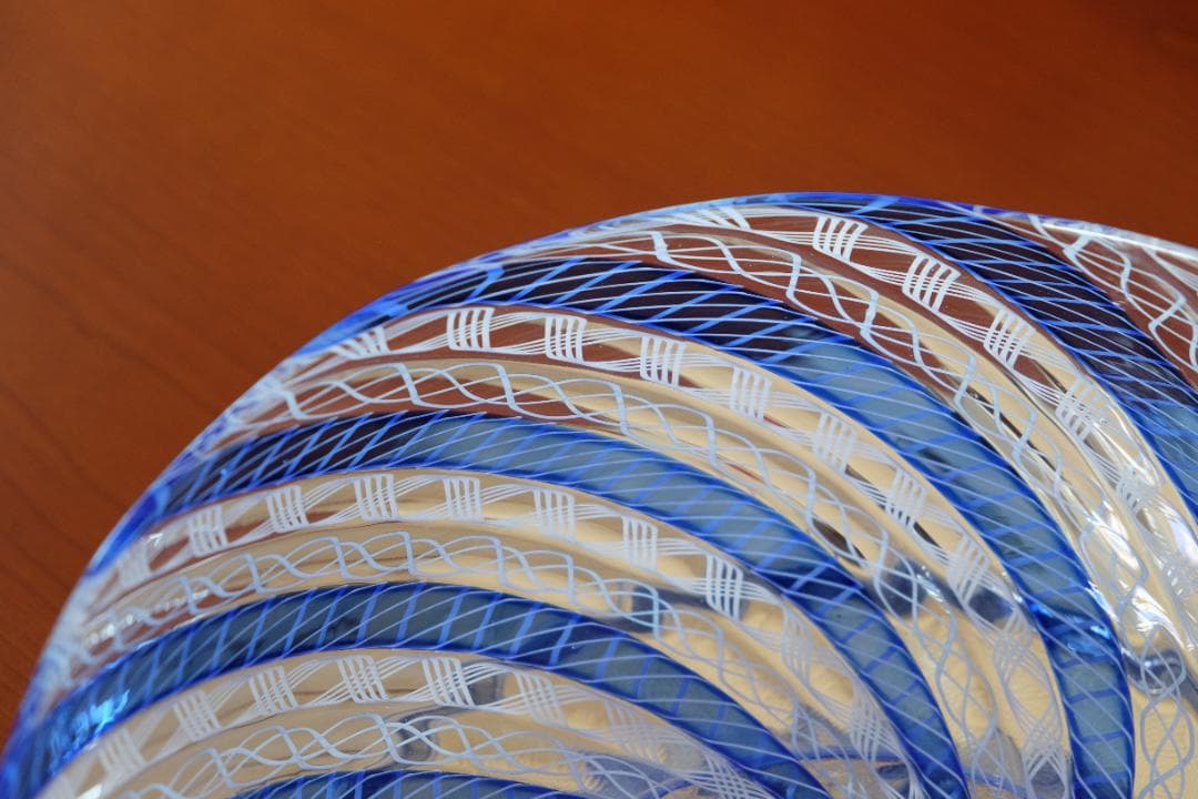 ベネチアンガラス レースガラス 検/舩木倭帆/藤田喬平/倉敷ガラス