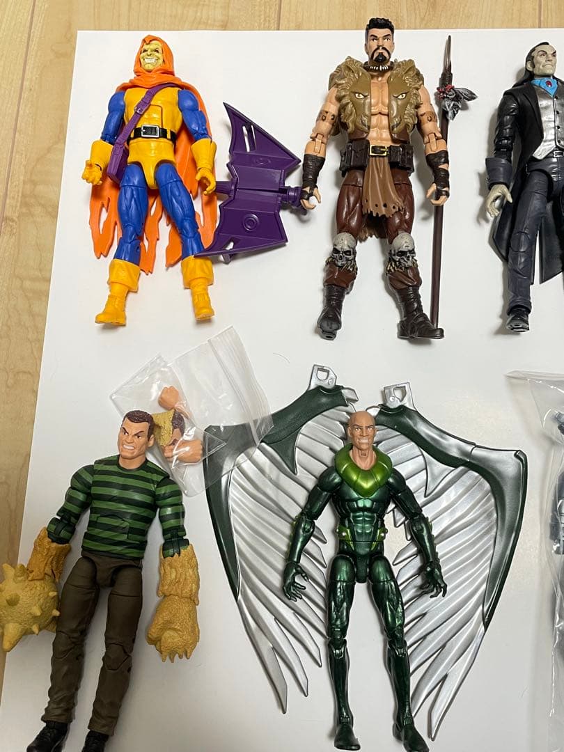 ふ*】様 マーベルレジェンド スパイダーマン ヴィラン セット