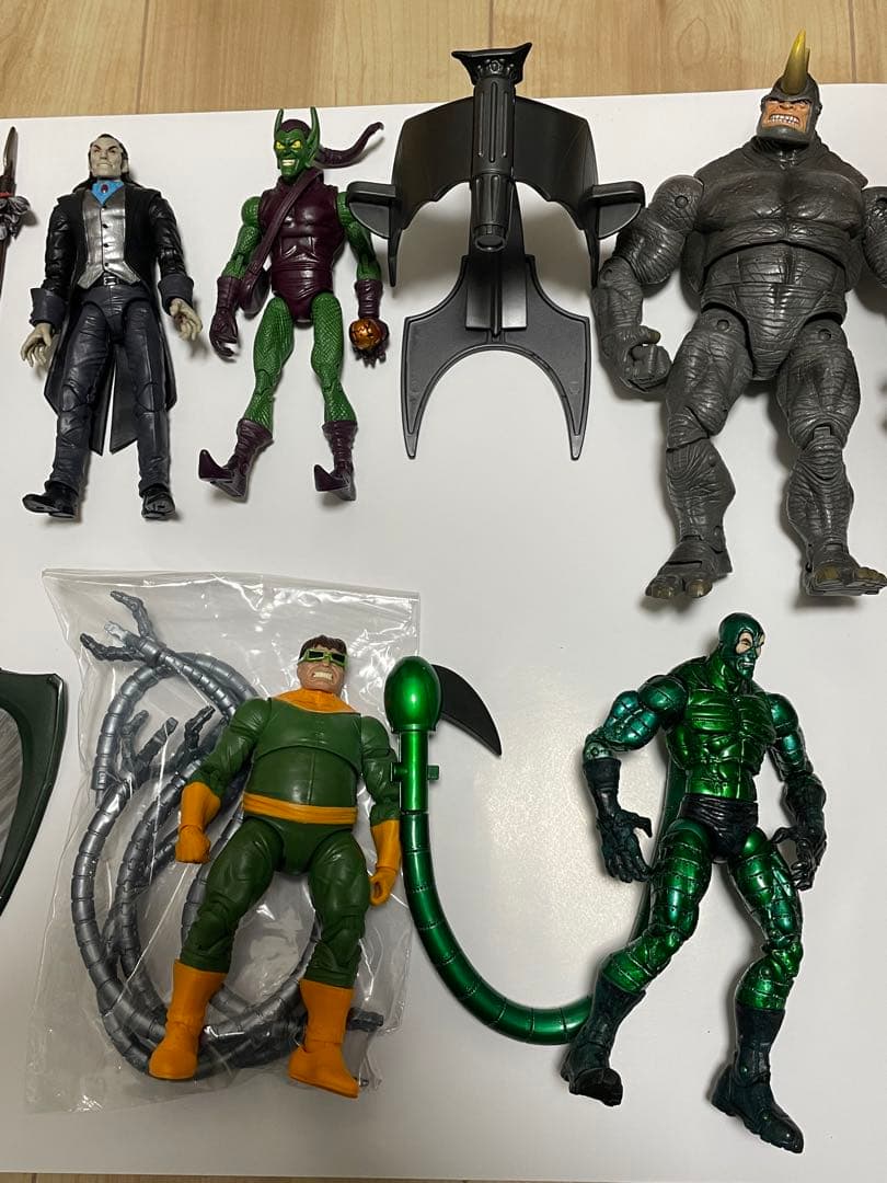 ふ*】様 マーベルレジェンド スパイダーマン ヴィラン セット