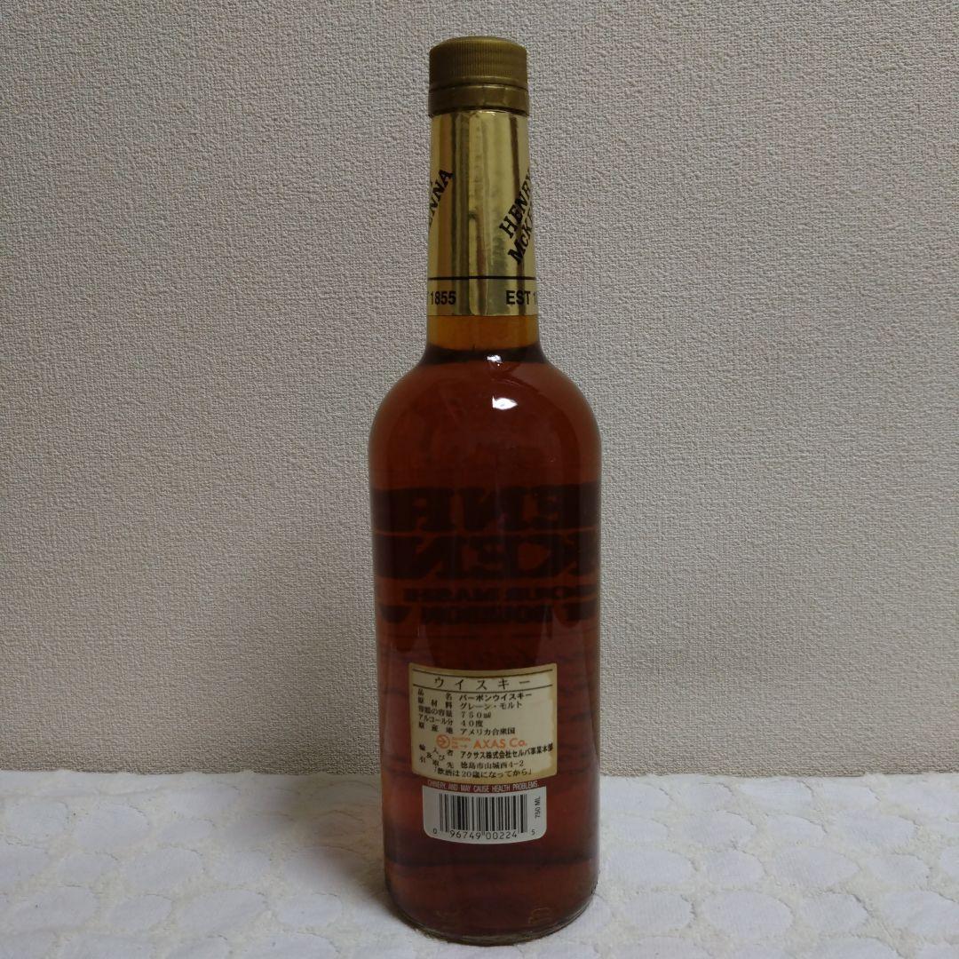 希少旧ボトルHENRY McKENNA 未開栓バーボンウイスキー 750ml - メルカリ