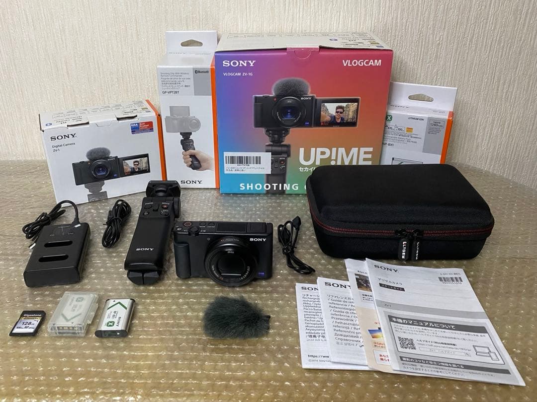 【ウサギ プロフ必読】 SONY ZV-1とシューティンググリップ ウサギ プロフ必読様専用】 SONY ZV-1とシューティンググリップ