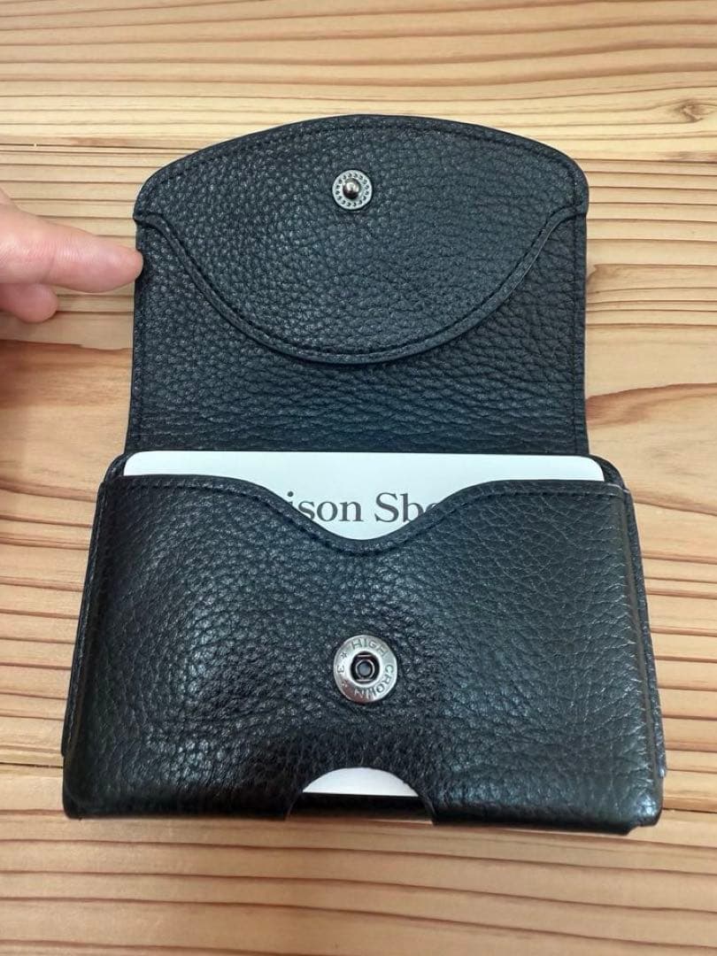 Maison Sbond Amy Black 三つ折り財布