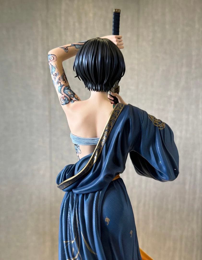 鬼刀シリーズ TES 風鈴小さな緑 海琴の煙 風鈴アスミ スタチュー フィギュア