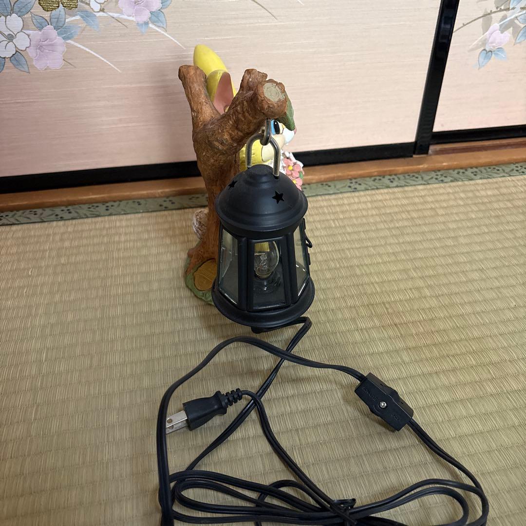 希少！動作確認済み ディズニー ミス・バニー ポンライト ルームランプ　レトロ