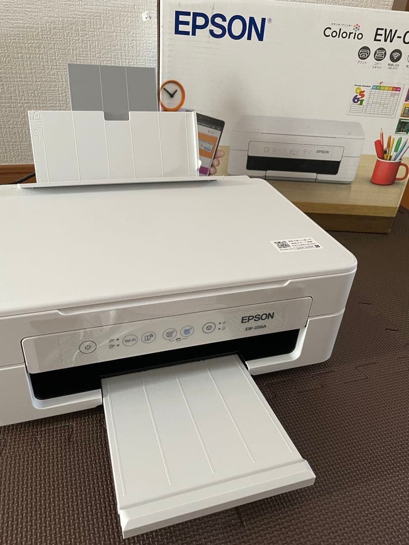 プリンター 本体 EW-056A エプソン コピー機 スキャナ 【付属インク有】