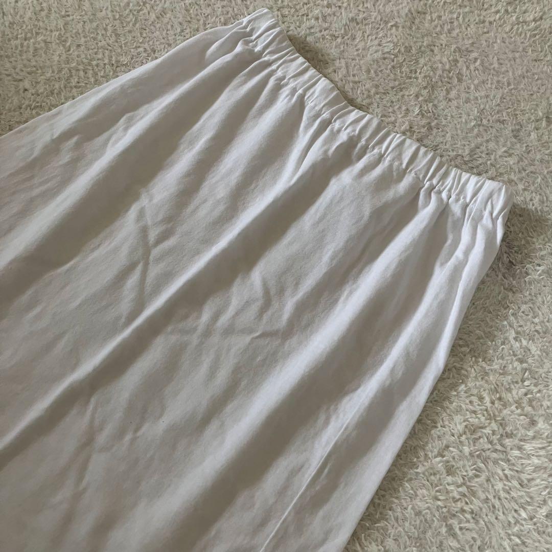 COMME des GARCONS AD1999 コットン 膝丈 スカート 白