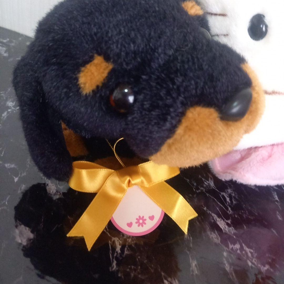 ハローキティ お友達ぬいぐるみ ダックスフンド かわいい ダックス