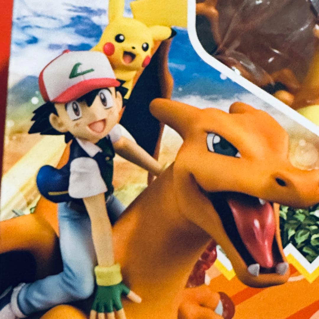 G.E.M.シリーズ ポケモン サトシ＆ピカチュウ＆リザードン フィギュア