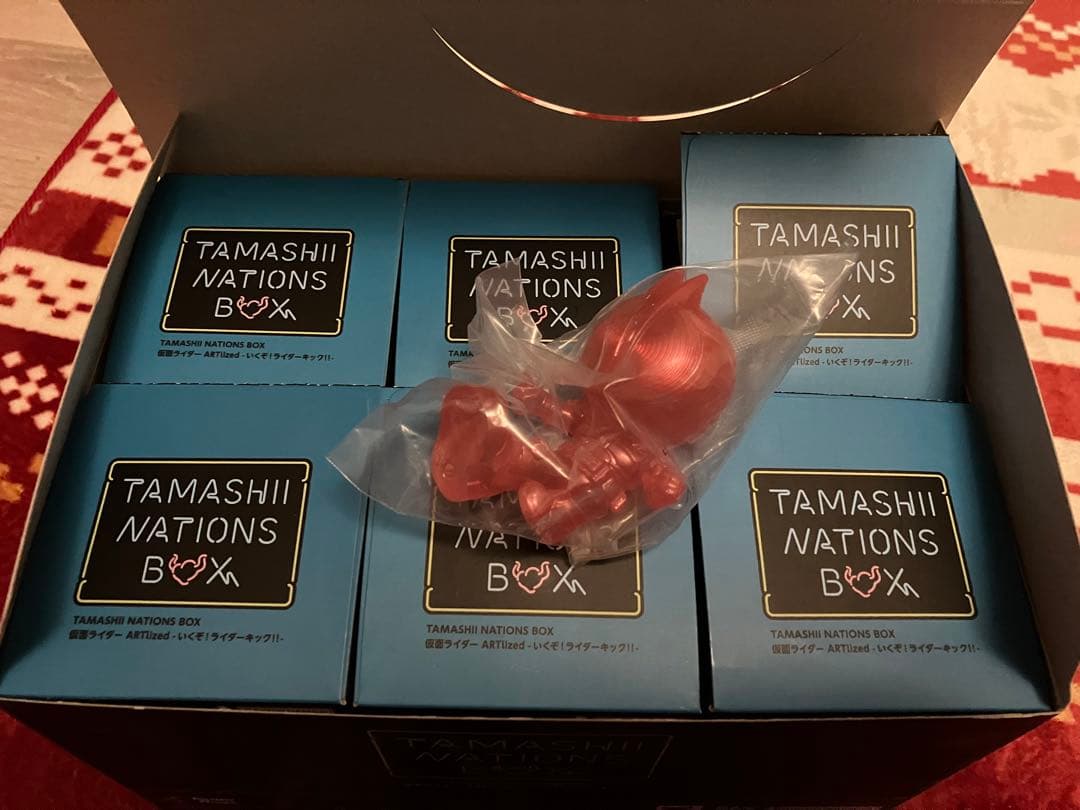 仮面ライダー ARTlizedいくぞ！ライダーキック！！-シークレット7体セット